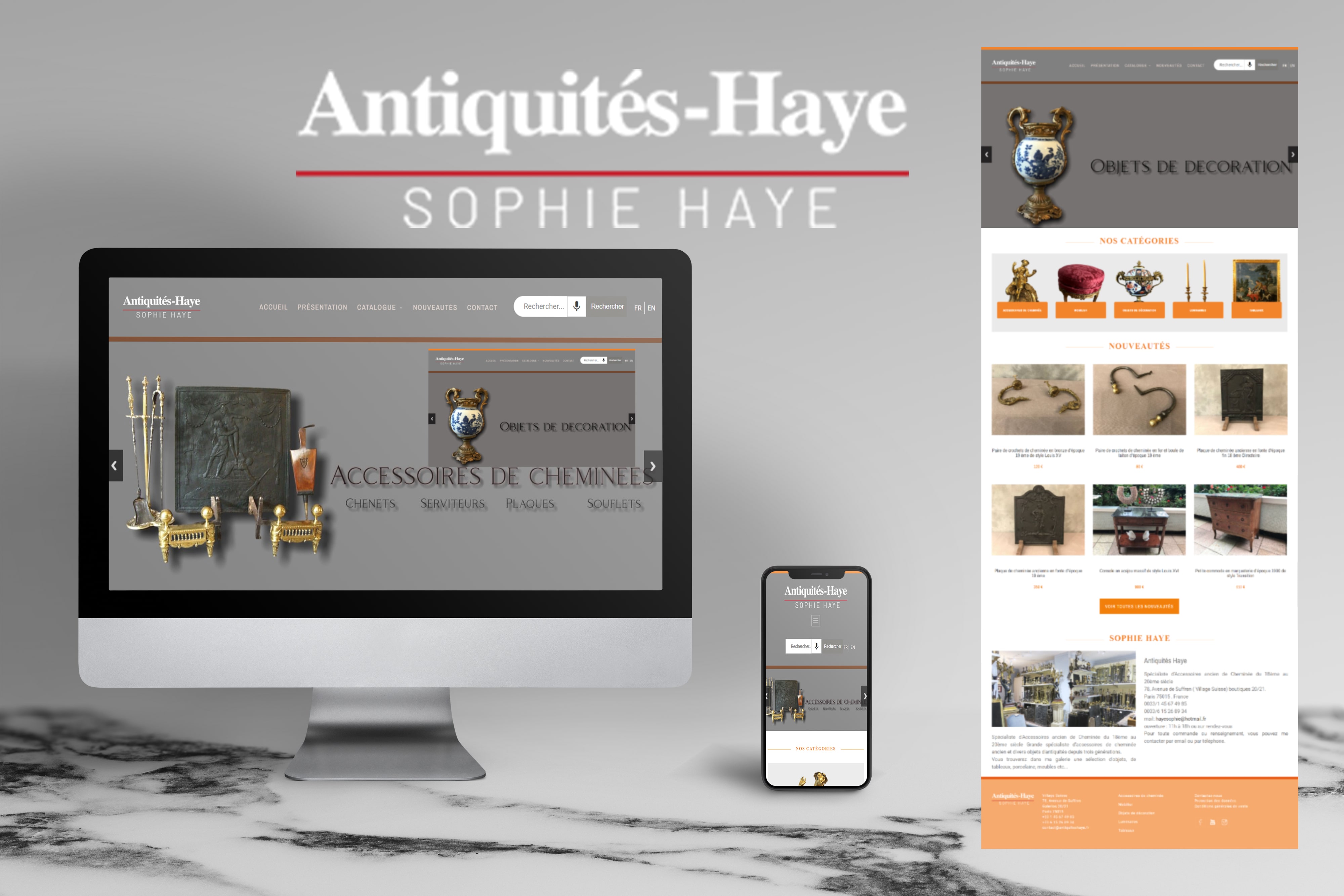 Antiquité Haye Website
